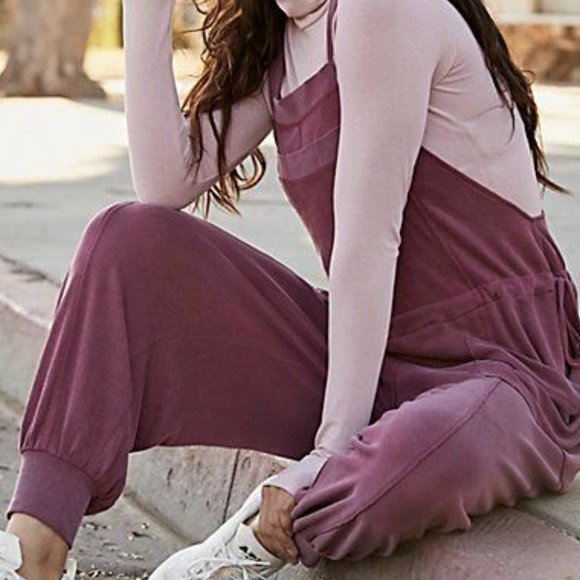 Free People Pants - Free People Jump Start Jumpsuit in Redwood Overall